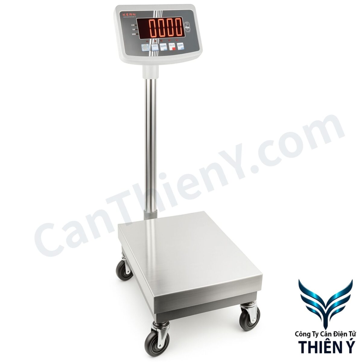 Cân bàn có bánh xe – Cân điện tử chính hãng, bảo hành 18 tháng