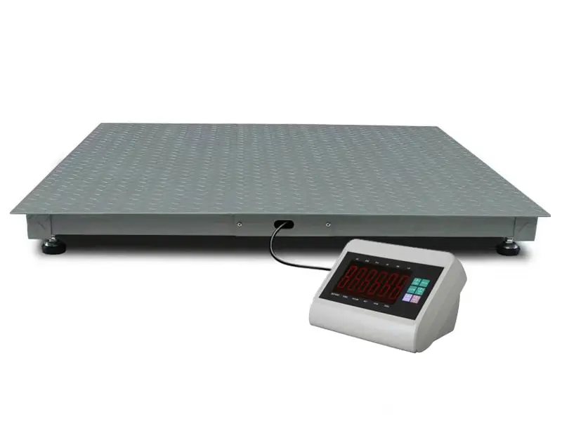 Cân bột giấy tái chế 5 tấn – Cân sàn điện tử tải lớn