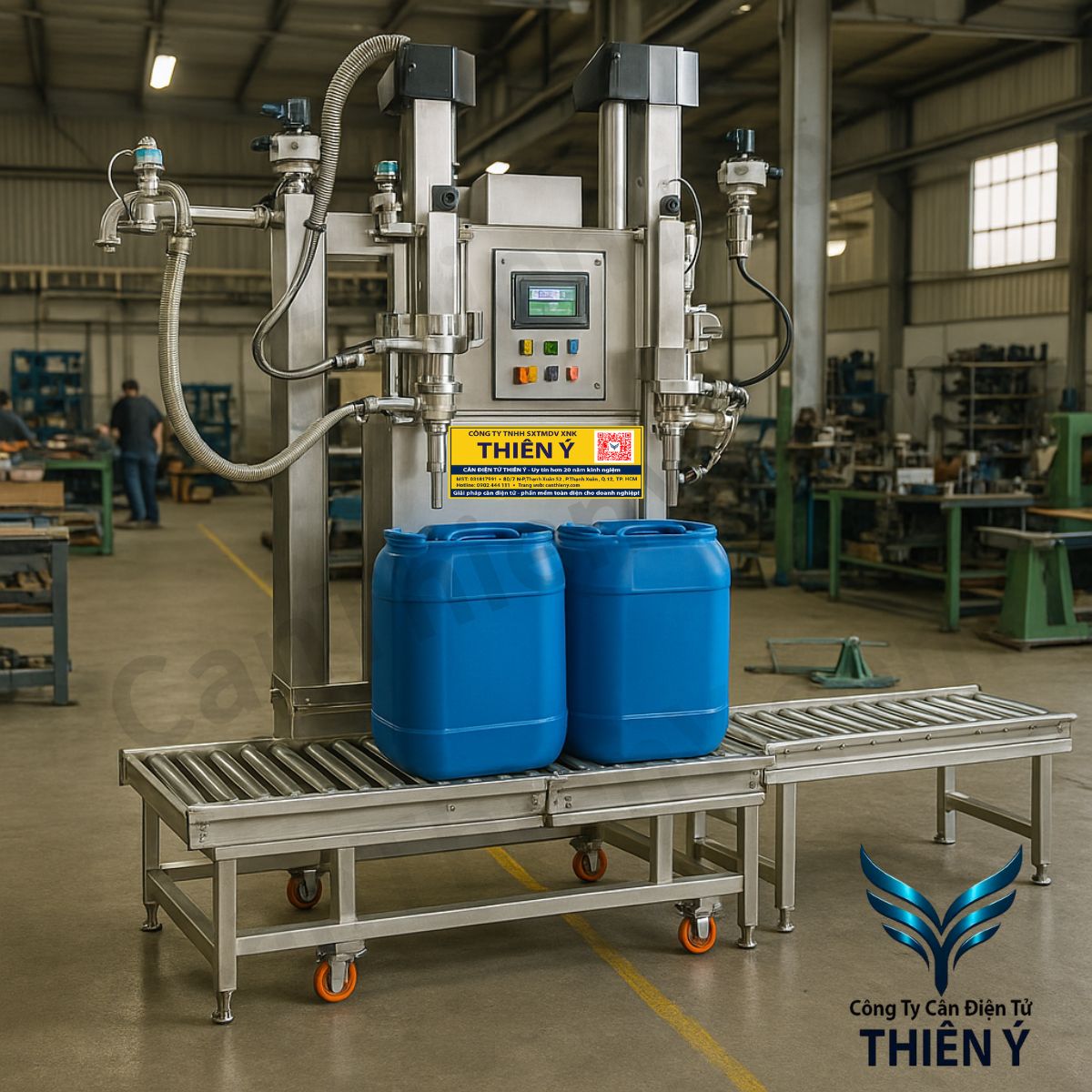 Cân chiết rót axit – Giá tốt, bảo hành 18 tháng