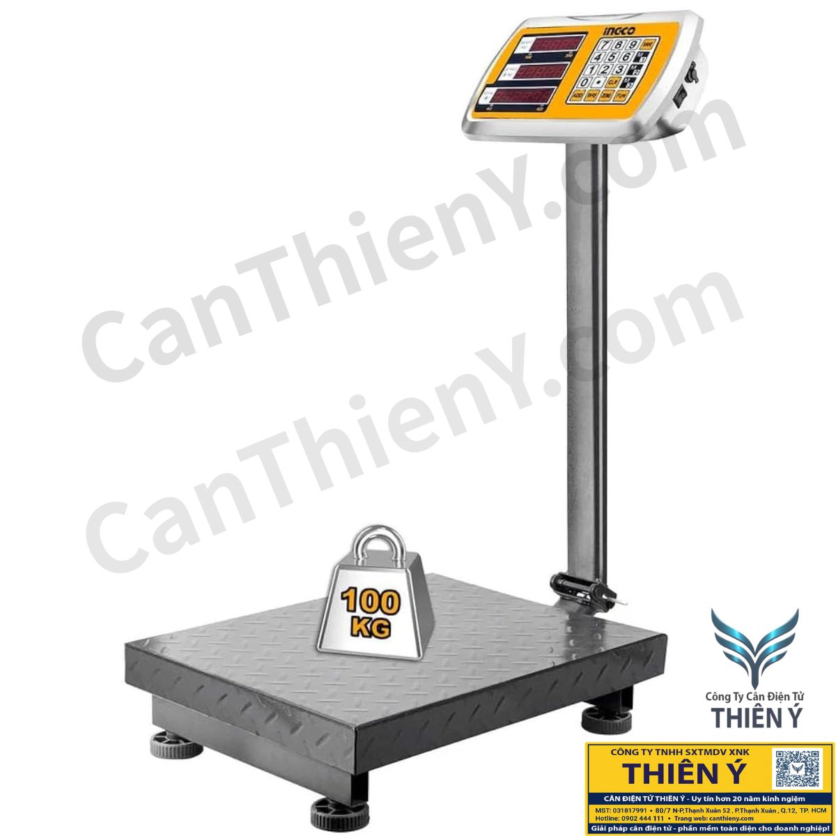 Cân đếm dạng công nghiệp nặng – Chính xác, bền bỉ, bảo hành 18 tháng Thiên Ý