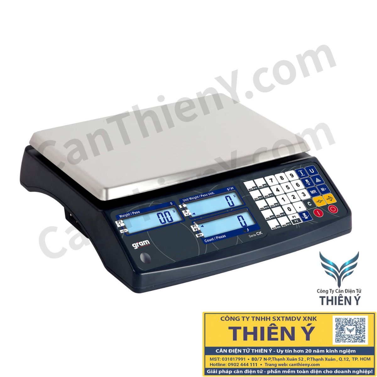 Cân đếm nhập khẩu châu Âu – Chính xác, bền bỉ, bảo hành 18 tháng Thiên Ý