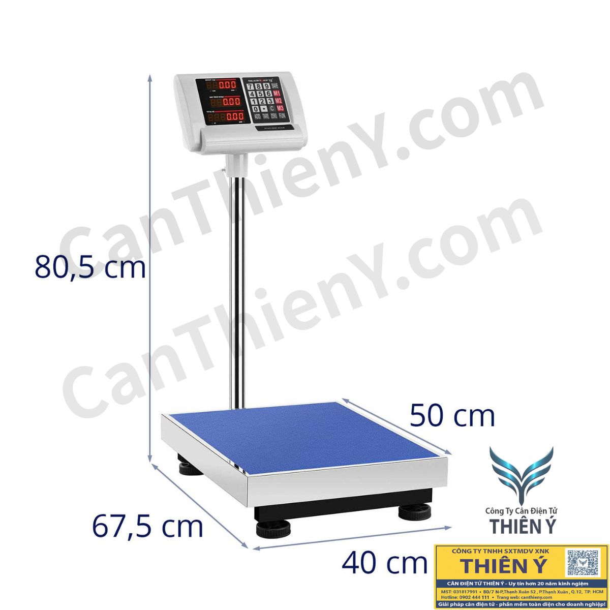 Cân đếm tại xưởng nhựa – Chính xác, bền bỉ, bảo hành 18 tháng Thiên Ý