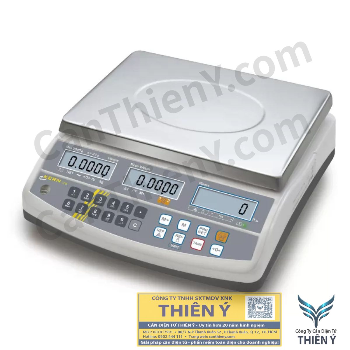 Cân đếm túi giấy và vật liệu từ giấy – Chính xác, bền bỉ, bảo hành 18 tháng Thiên Ý