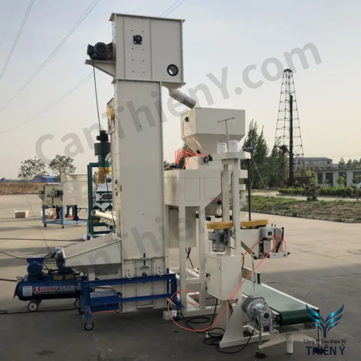 Cân đóng bao 1 phễu – Chính xác, bền bỉ, bảo hành 18 tháng Thiên Ý