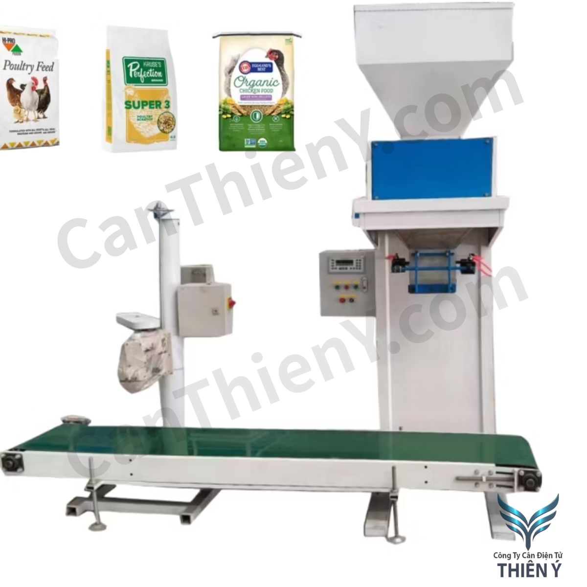 Cân đóng bao 50kg – Chính xác, bền bỉ, bảo hành 18 tháng Thiên Ý