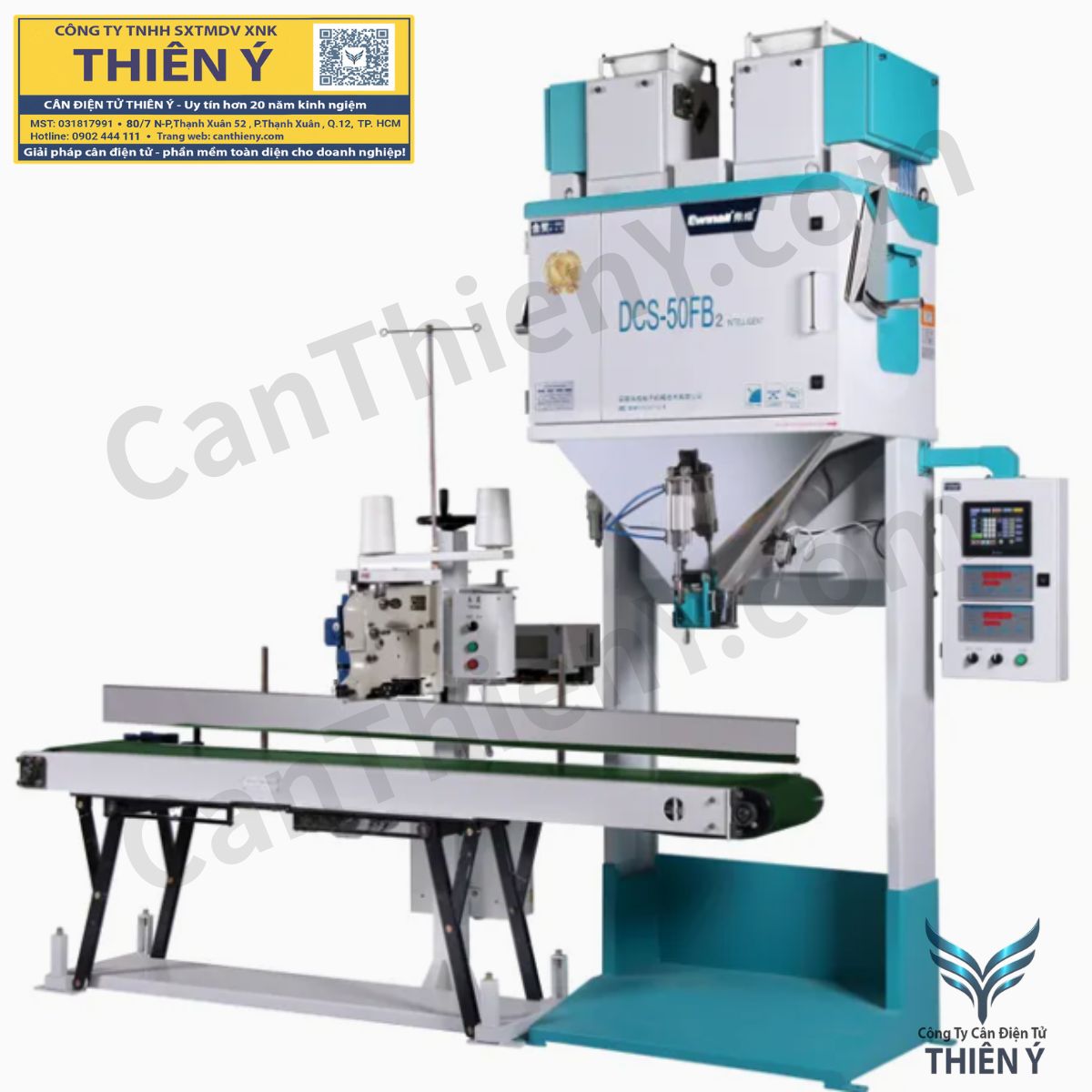 Cân đóng bao bột – Chính xác, bền bỉ, bảo hành 18 tháng Thiên Ý