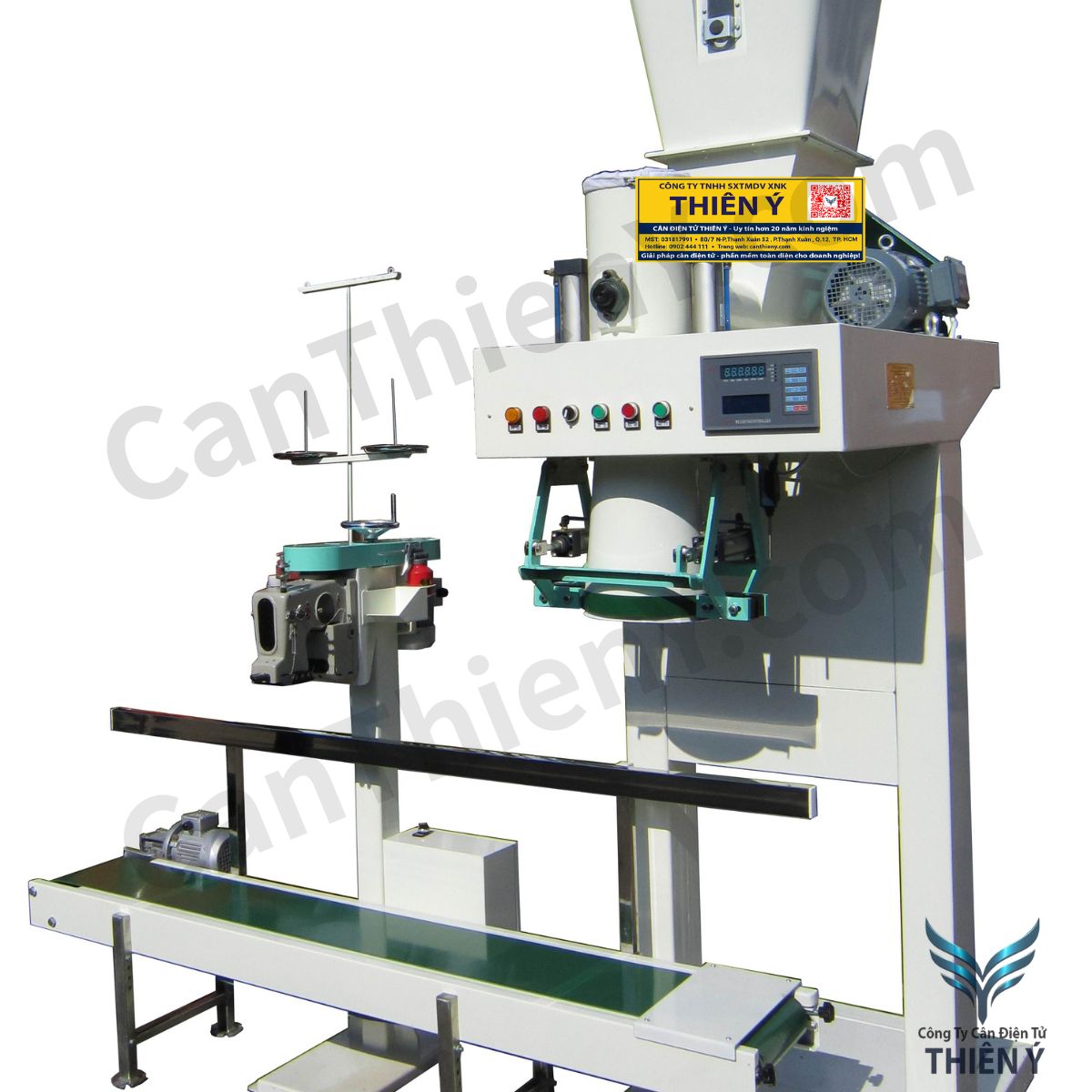 Cân đóng bao cấp liệu rung – Chính xác, bền bỉ, bảo hành 18 tháng Thiên Ý