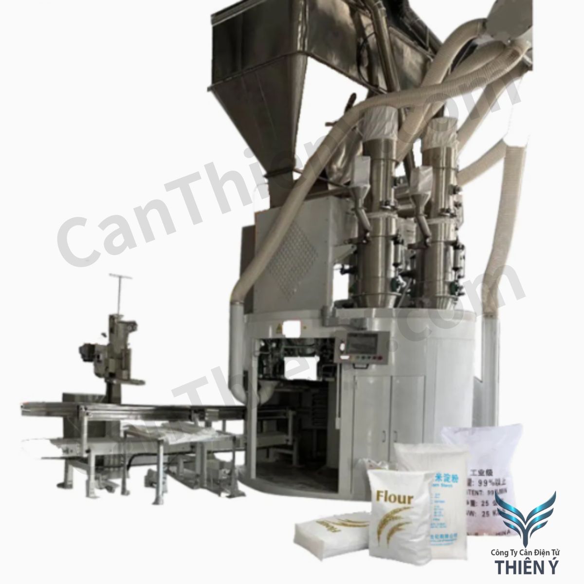 Cân đóng bao cơ khí – điều khiển relay