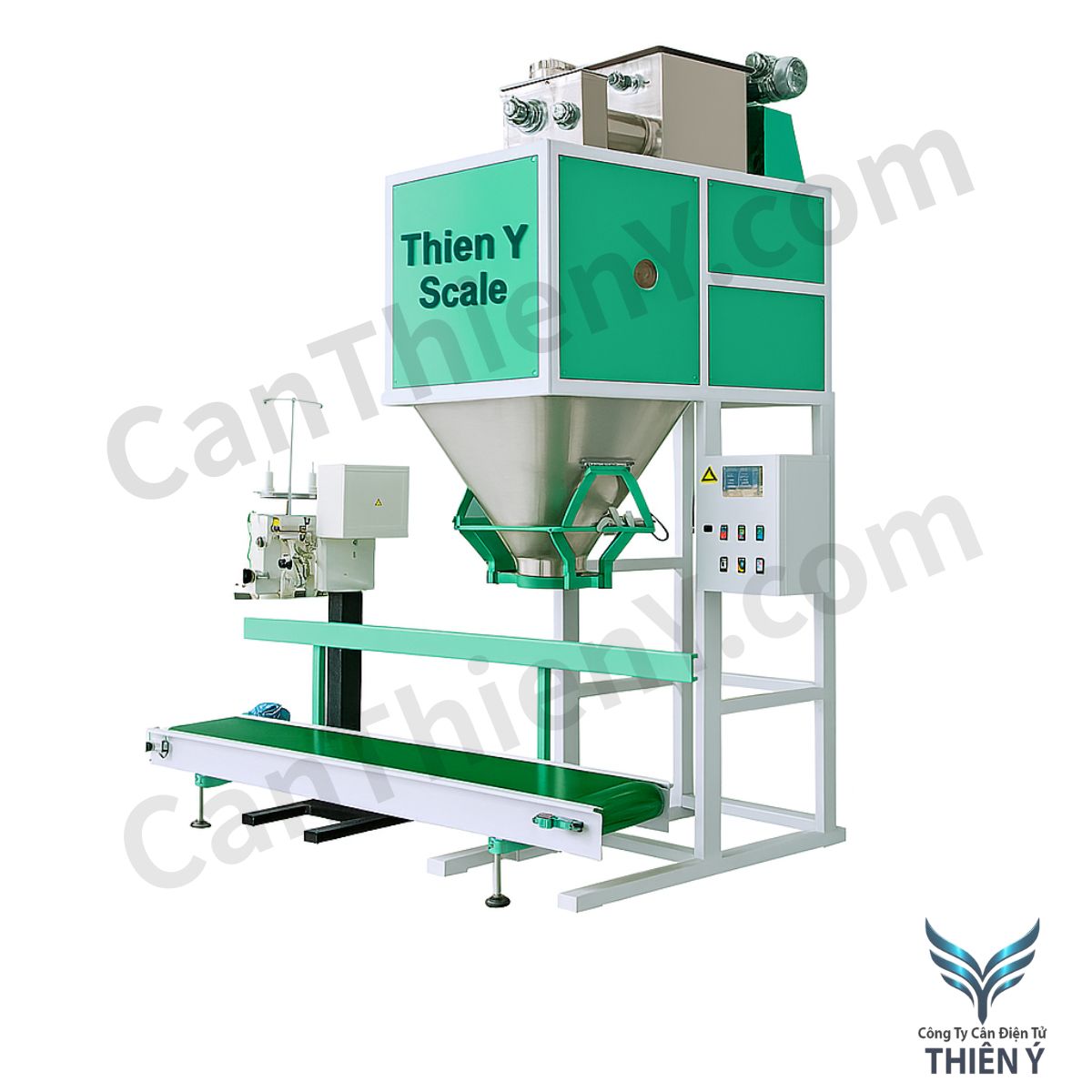 Cân đóng bao hóa chất – Chính xác, bền bỉ, bảo hành 18 tháng Thiên Ý