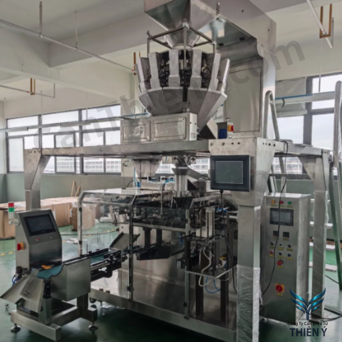 Cân đóng bao muối – Chính xác, bền bỉ, bảo hành 18 tháng Thiên Ý