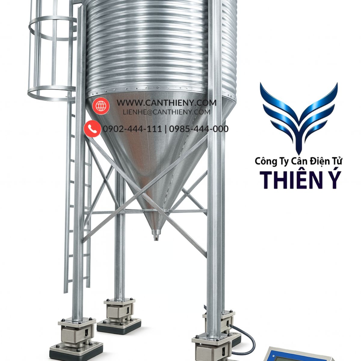 Cân bồn 500kg 3 loadcell – Giá tốt, Chính hãng