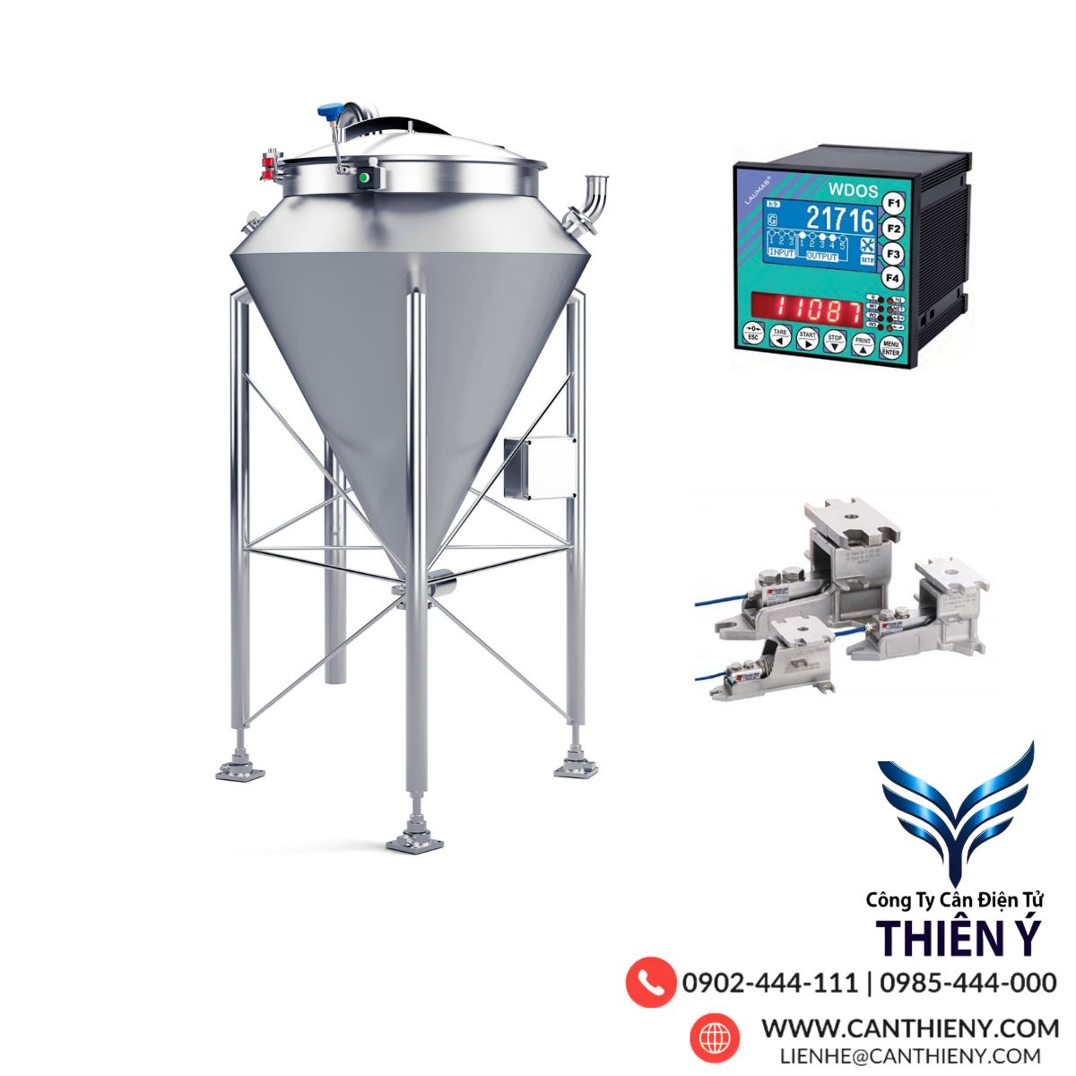 Cân bồn điện tử tích hợp phần mềm quản lý – Giá tốt, Chính hãng