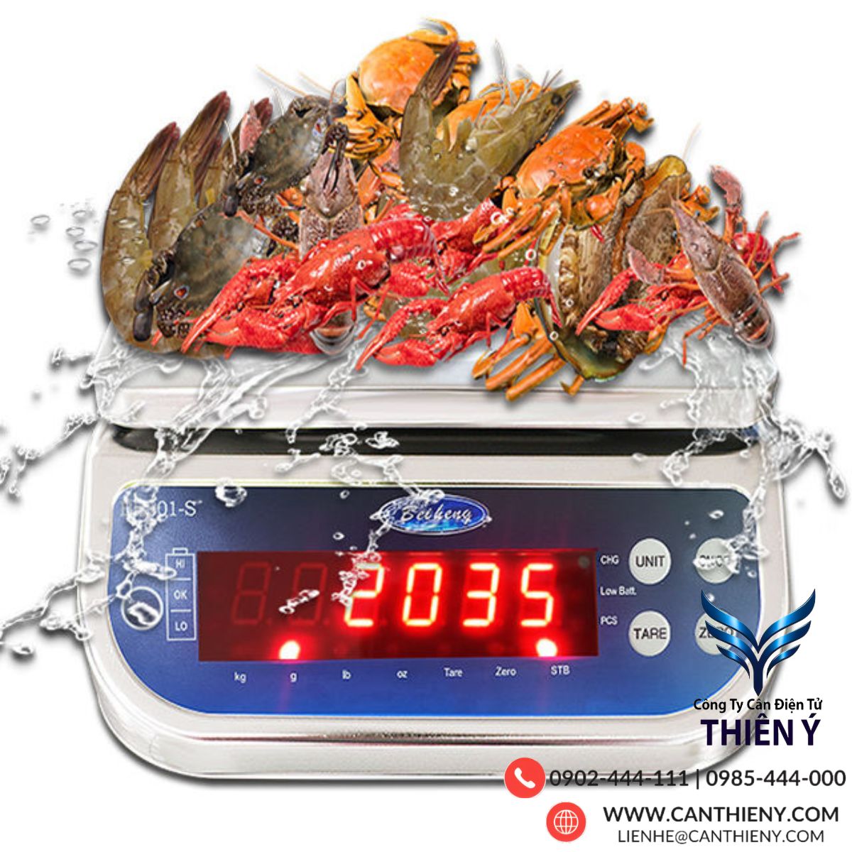 Cân Điện Tử Chống Nước 30kg – Chính Hãng, Bảo Hành 18 Tháng