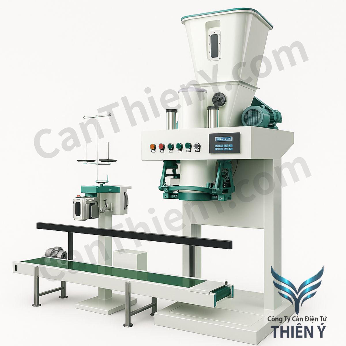 Cân đóng bao điện tử – Chính xác, hiện đại, bảo hành 18 tháng Thiên Ý
