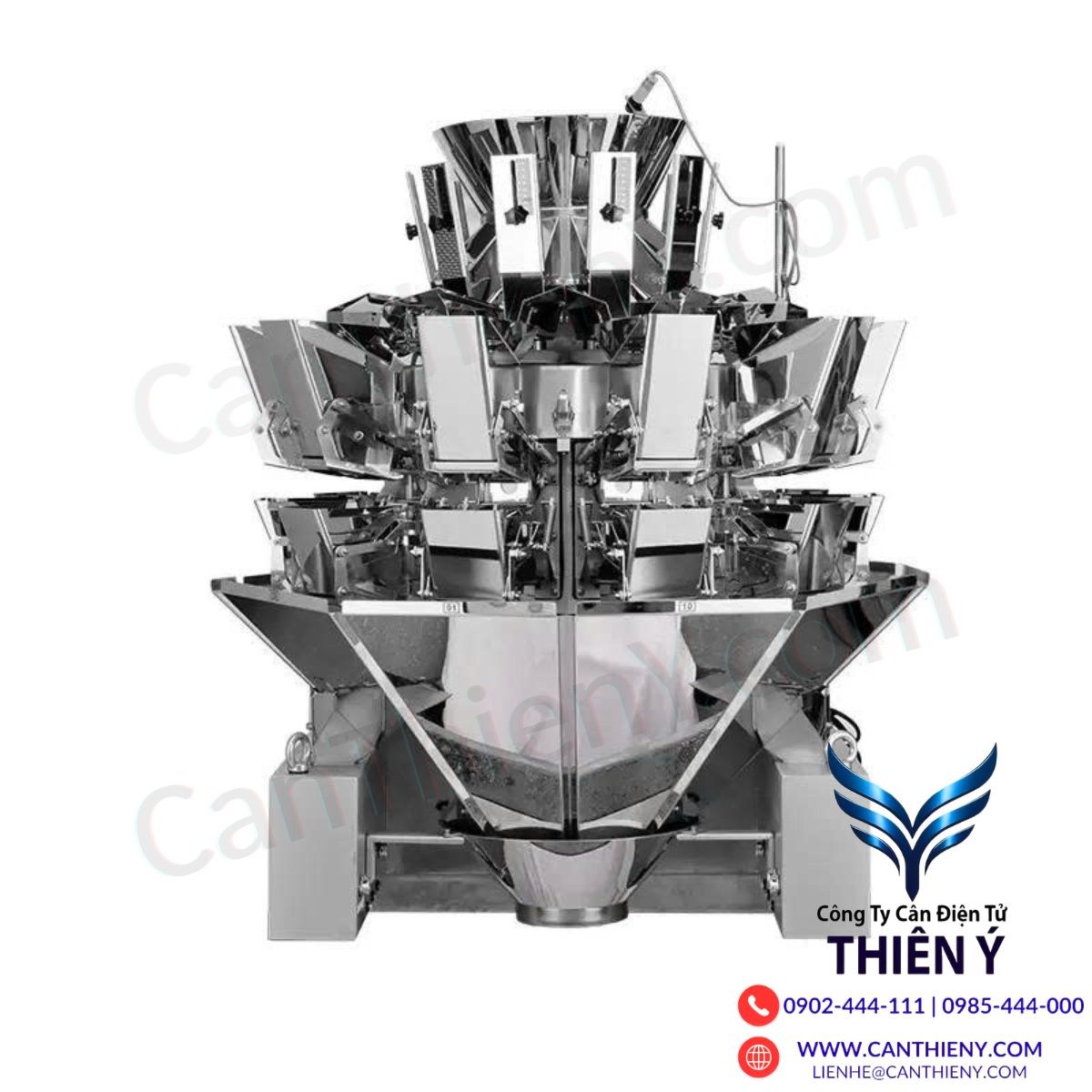 Cân nhiều đầu inox 304 – chính hãng, chống gỉ sét, chia đồng loạt