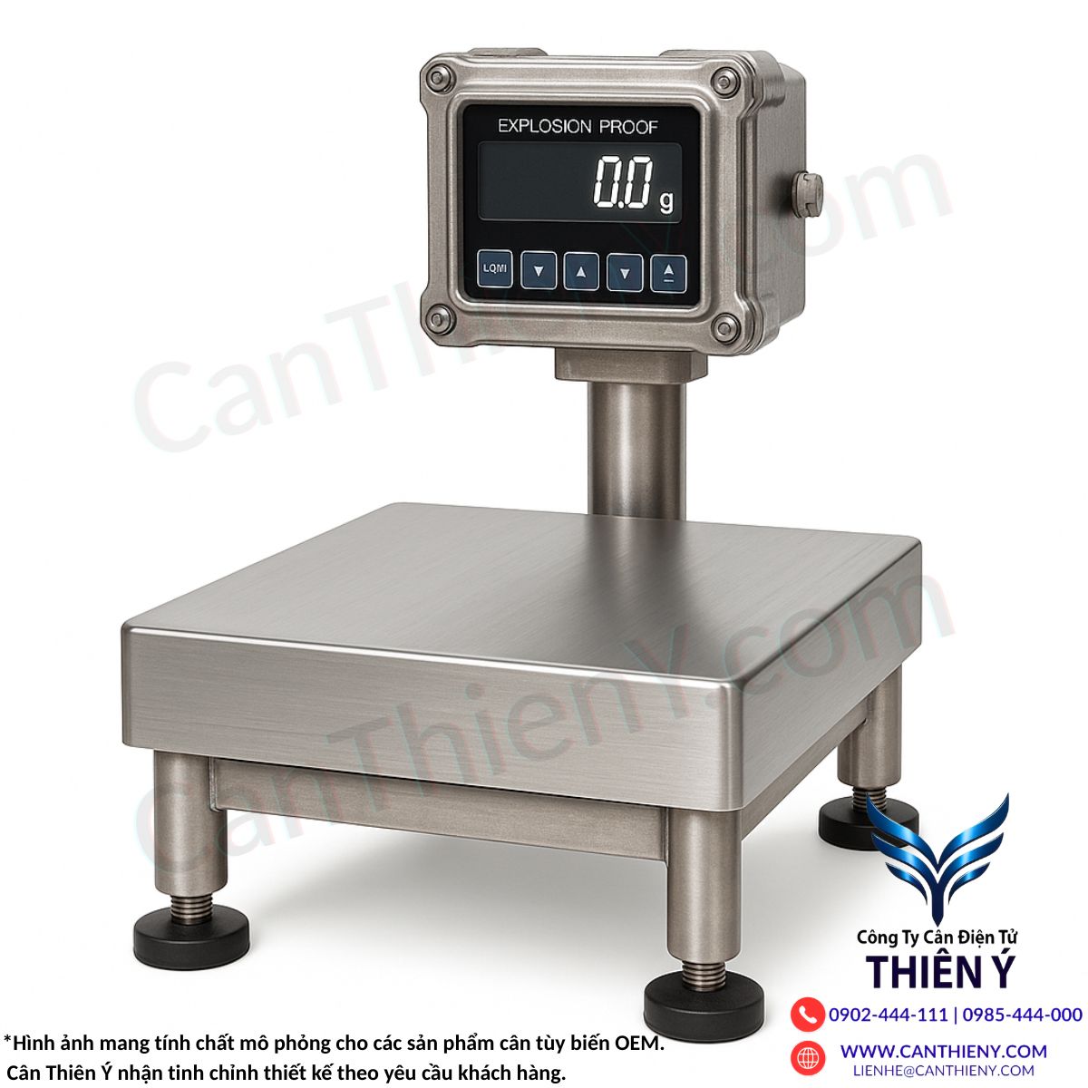 Cân OEM chống cháy nổ – an toàn & chính xác