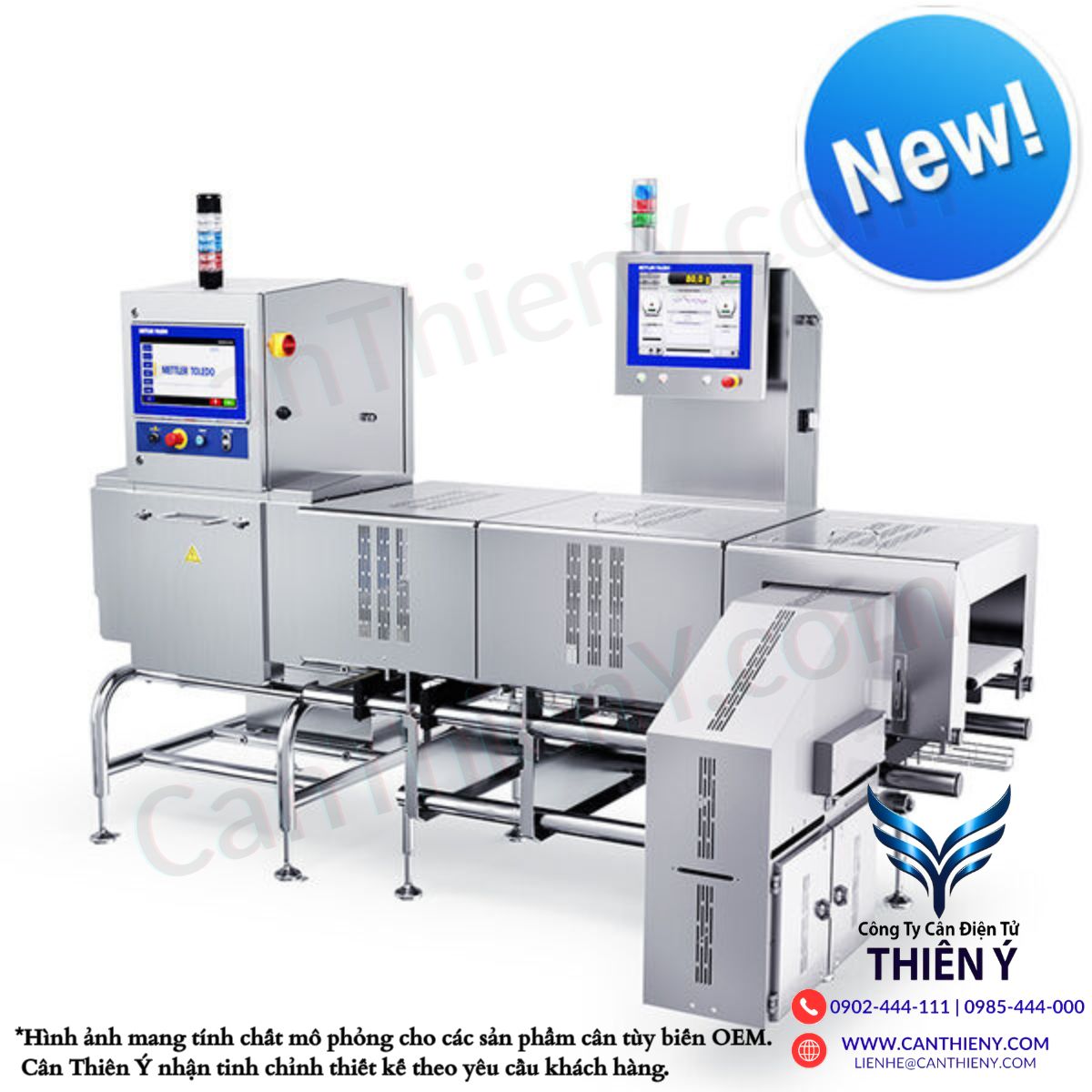 Cân OEM điều khiển PLC – giải pháp cân điện tử tự động hóa chuyên dụng