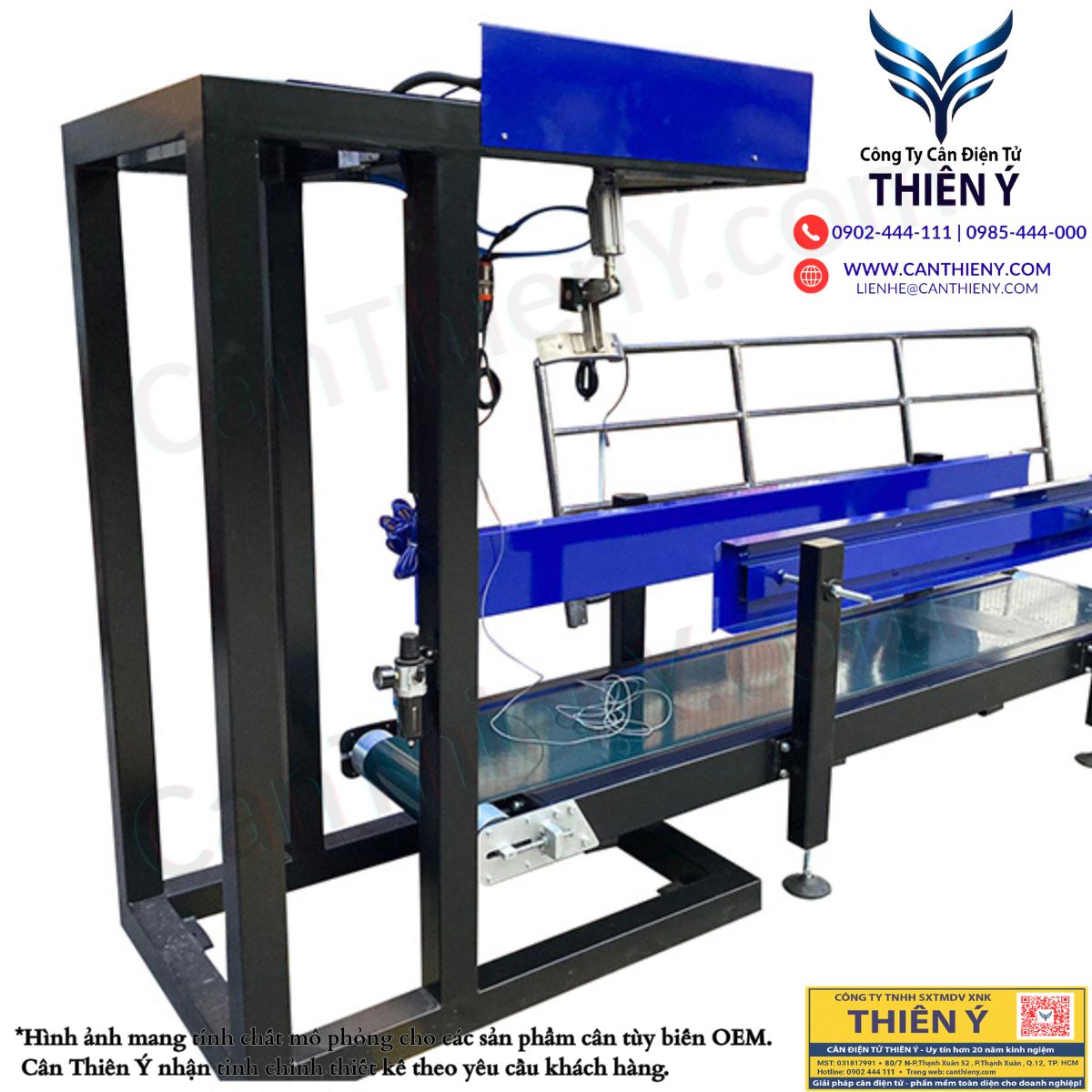 cân OEM thiết kế riêng cho nhà máy xi măng