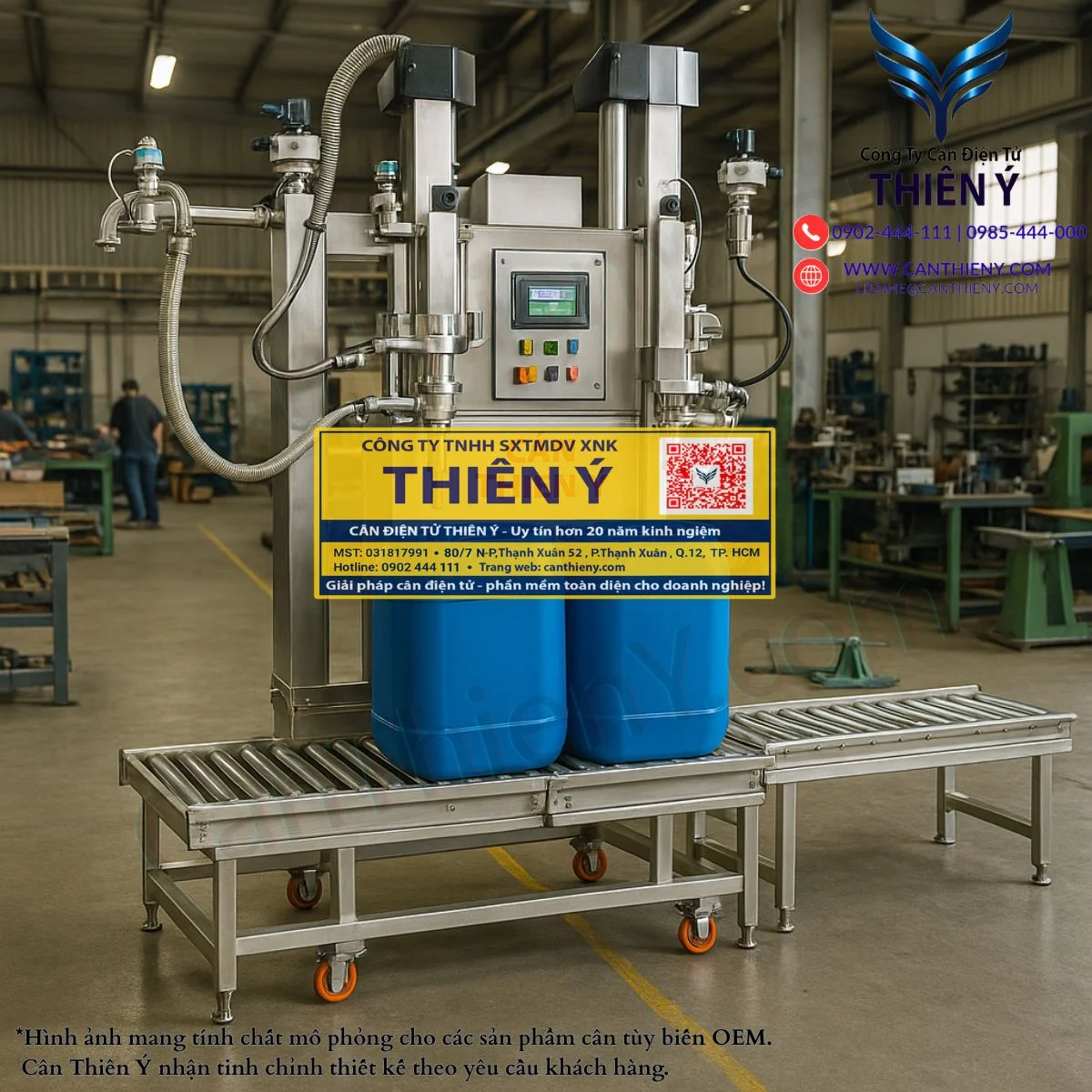 Cân OEM tích hợp bảng đèn hiển thị – chính hãng, giá tốt