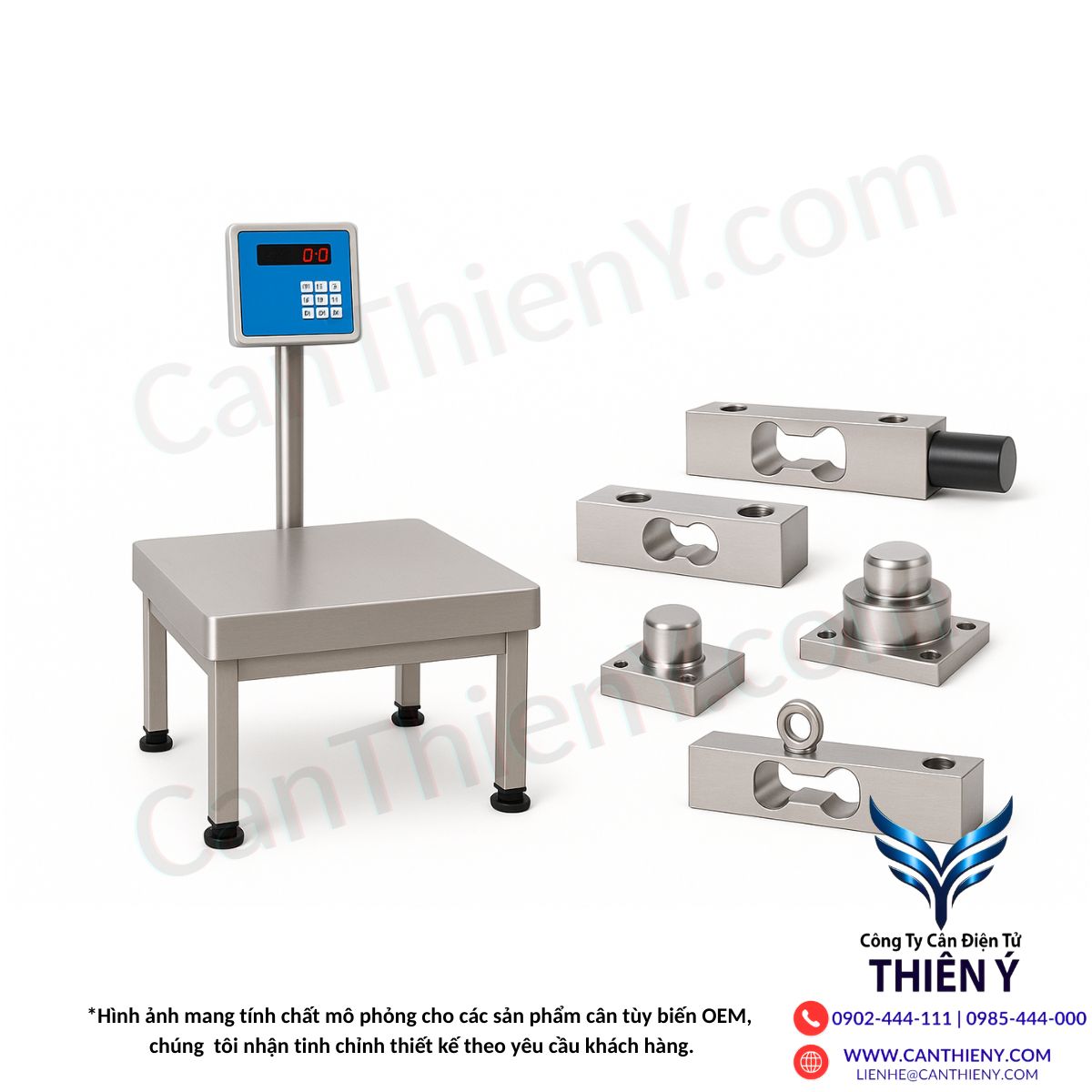Cân OEM tích hợp loadcell đặc biệt – độ chính xác cao