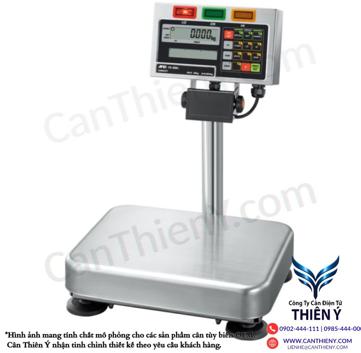 Cân OEM xuất dữ liệu qua USB – chính hãng, thao tác dễ dàng