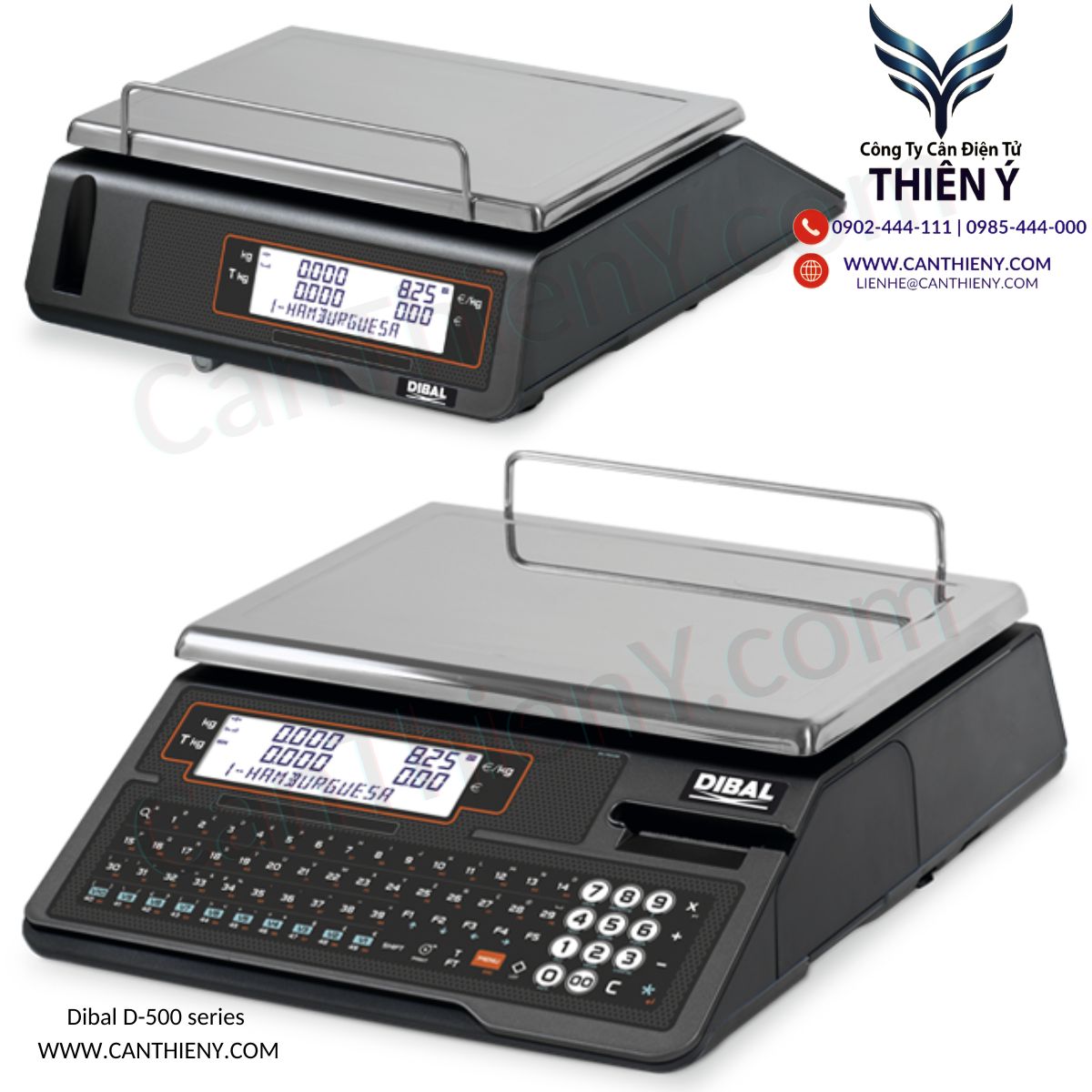 cân thương mại có màn hình đôi