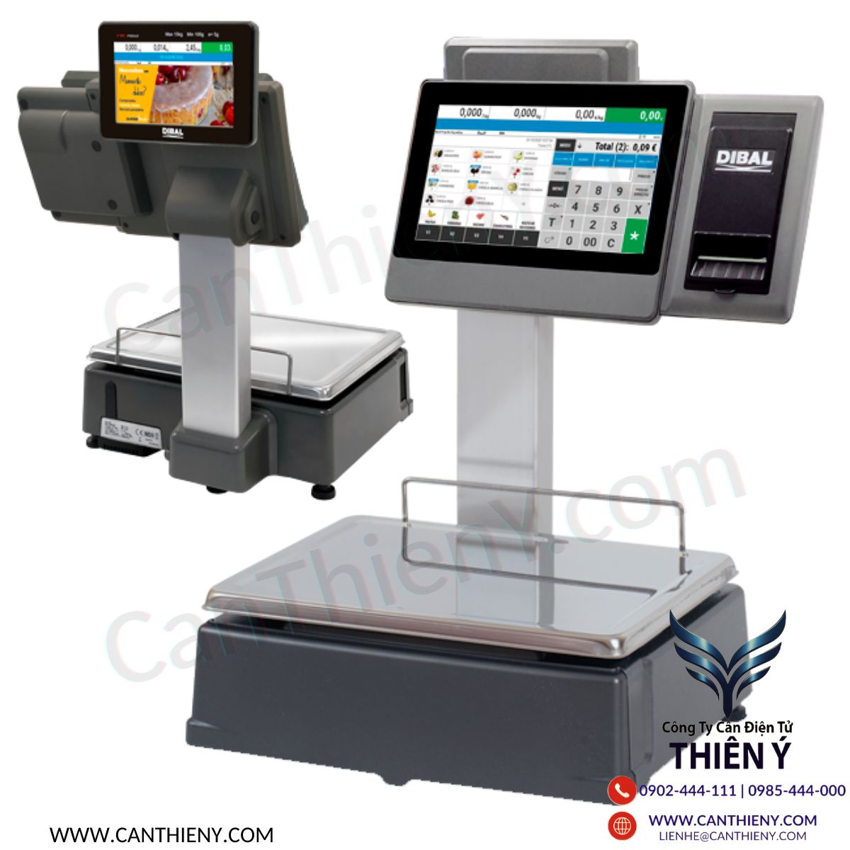 cân thương mại có thể cập nhật giá từ xa