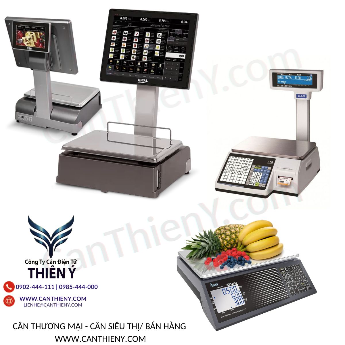 Cân thương mại đạt chuẩn OIML quốc tế – chính xác, bền bỉ, bảo hành 18 tháng