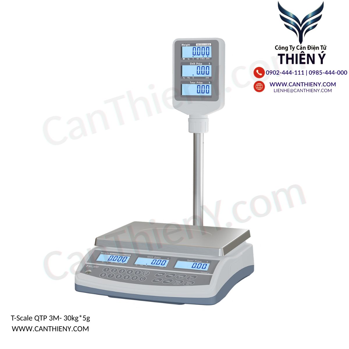 cân thương mại in mã vạch