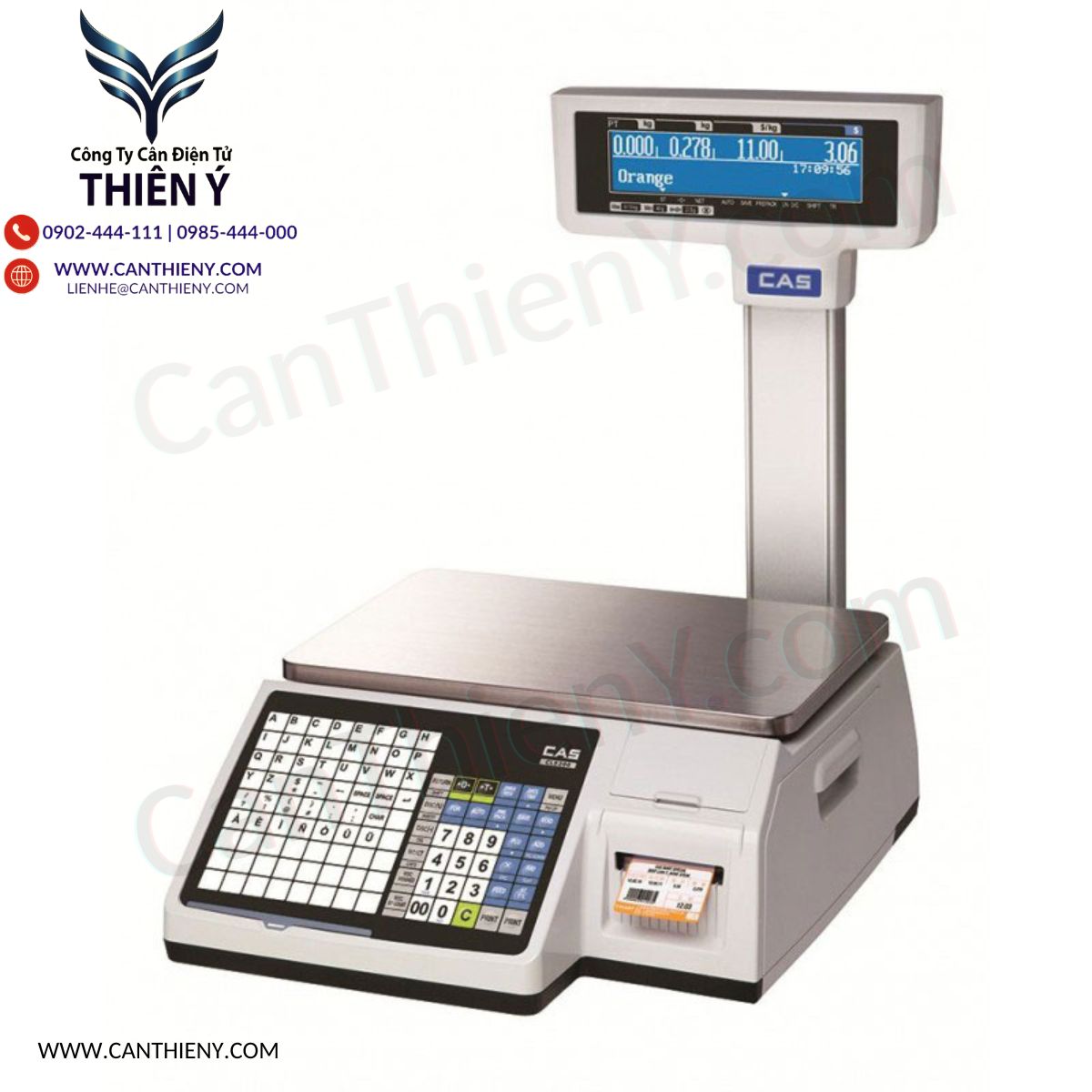 Cân thương mại kết nối phần mềm – chính hãng, giá tốt, bảo hành 18 tháng