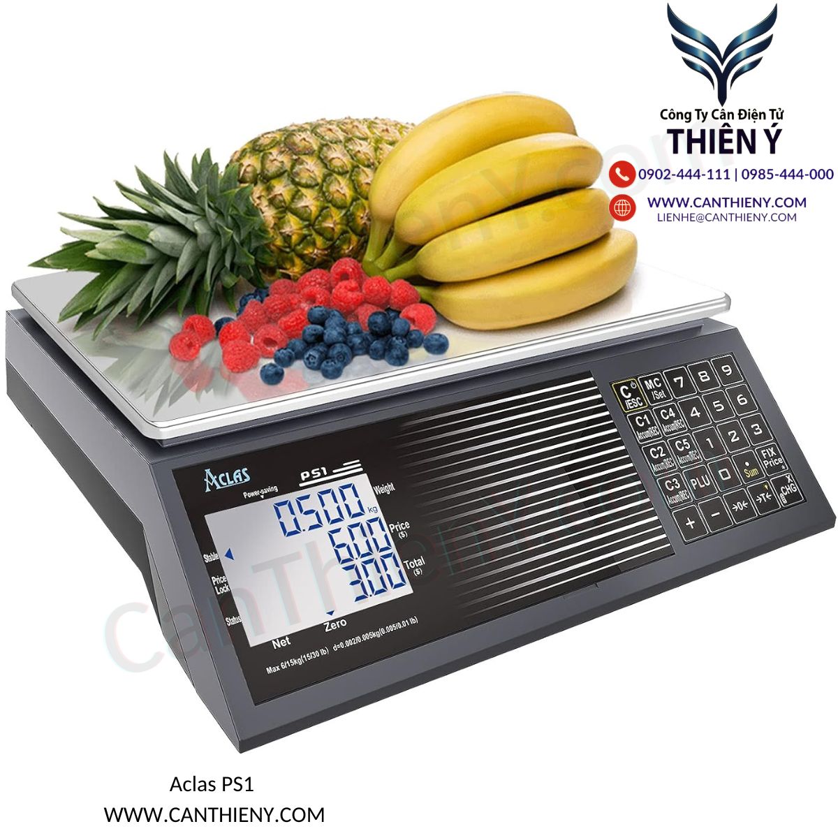 Cân thương mại mini để bàn – nhỏ gọn, chính xác, giá tốt, bảo hành 18 tháng