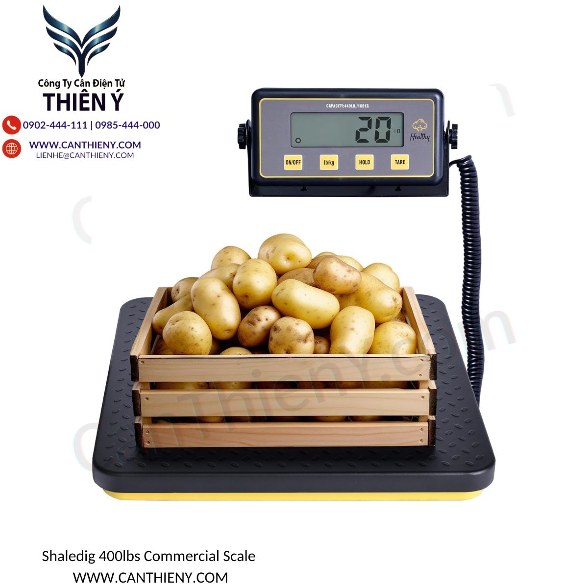 Cân thương mại nông sản rau củ quả – chính hãng, giá tốt, bảo hành 18 tháng