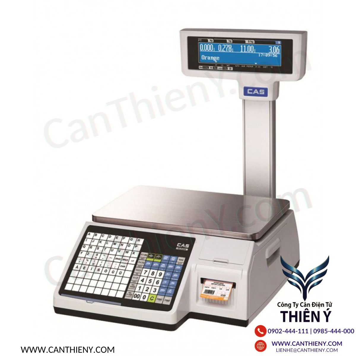 cân thương mại tương thích phần mềm quản lý kho