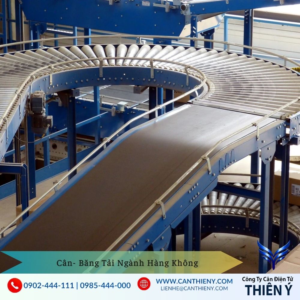 băng chuyền hành lý sân bay chính hãng Thiên Ý