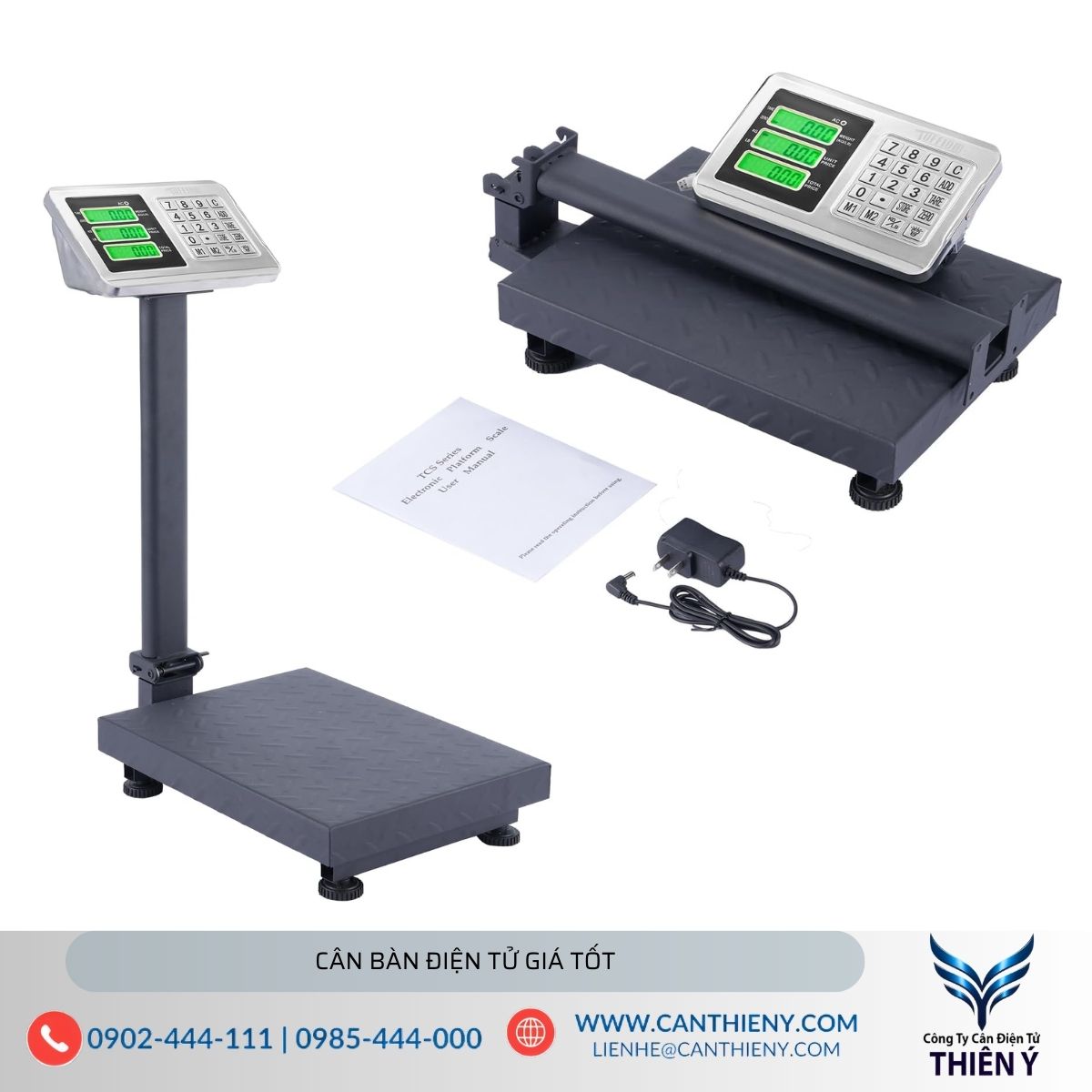Cân bàn điện tử kết nối phần mềm RS232 Thiên Ý, đồng bộ dữ liệu tiện lợi