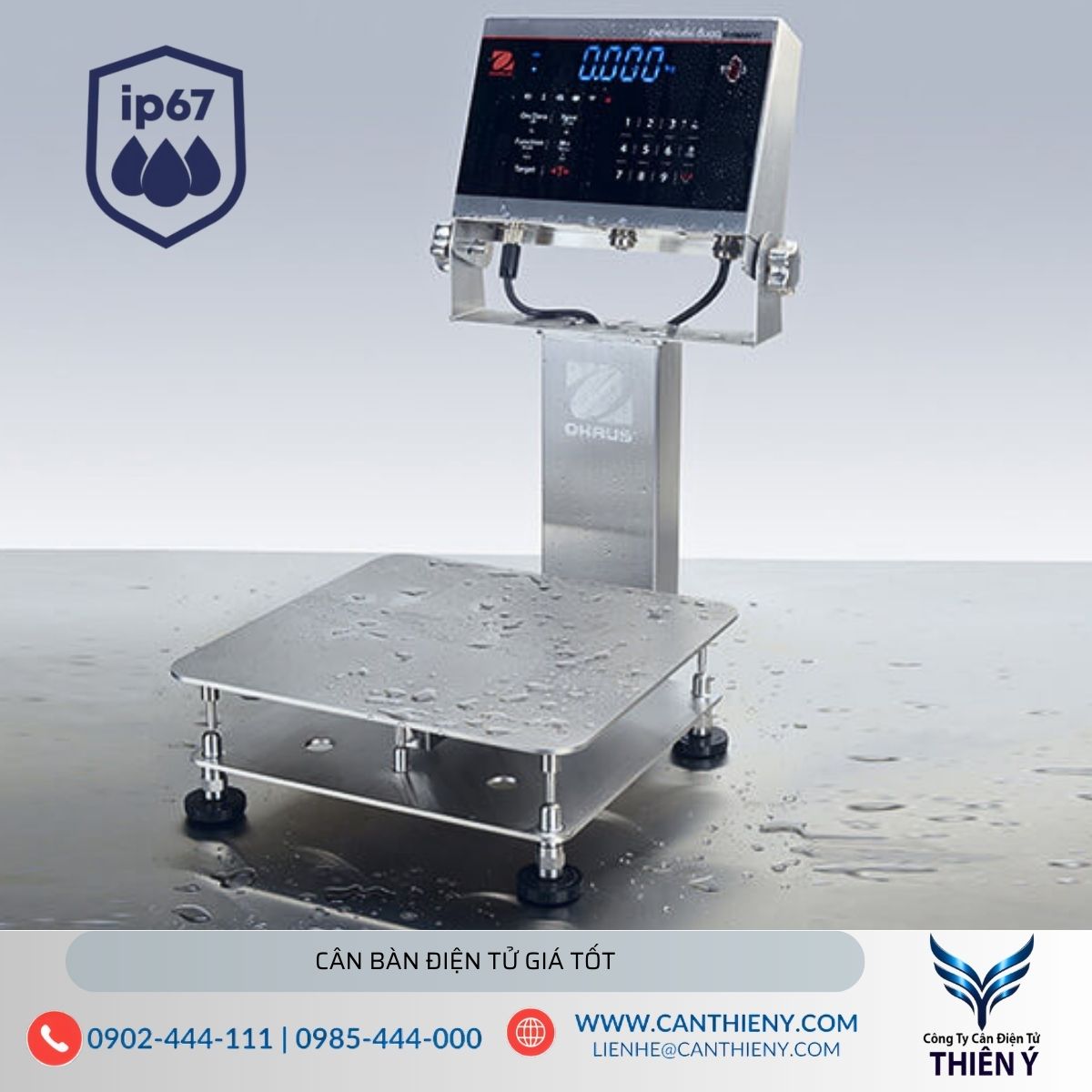 Cân bàn điện tử miền Bắc phân phối bởi Thiên Ý