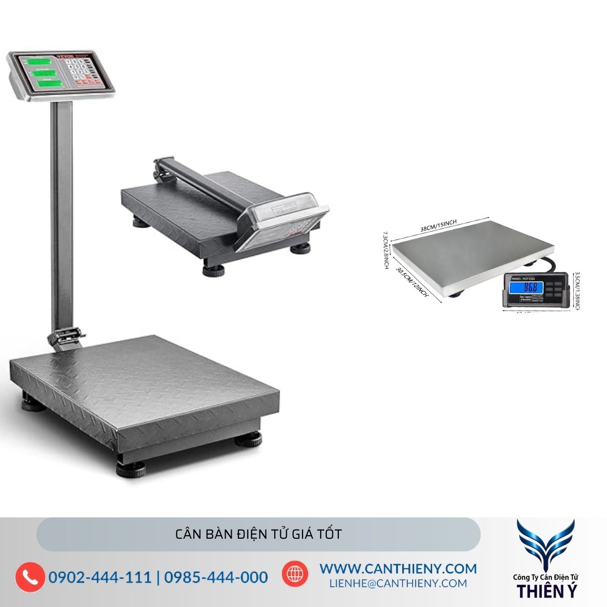 Cân bàn điện tử mini 30kg Thiên Ý nhỏ gọn, hiển thị rõ ràng