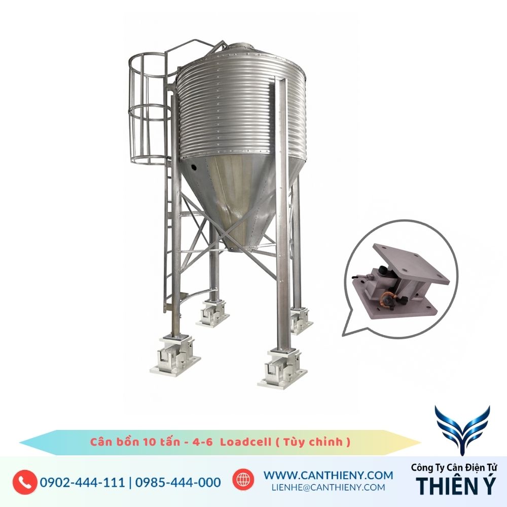 Cân Bồn 10 Tấn điện tử công nghiệp Thiên Ý
