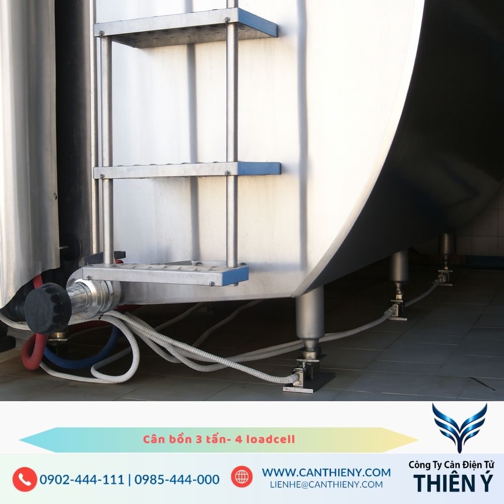 Cân Bồn 3 Tấn điện tử công nghiệp Thiên Ý