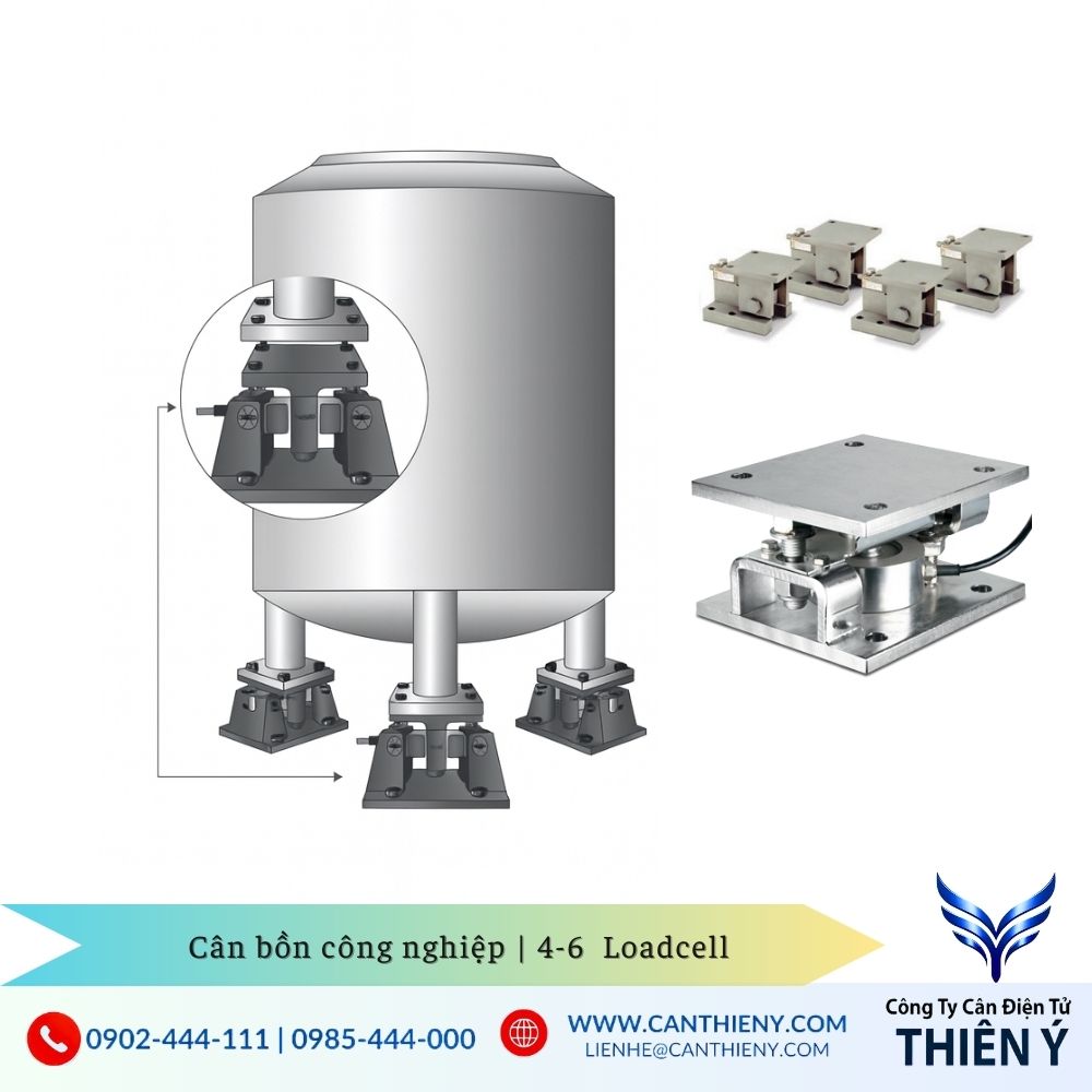Cân bồn chịu nhiệt độ cao - chống biến dạng, độ bền vượt trội