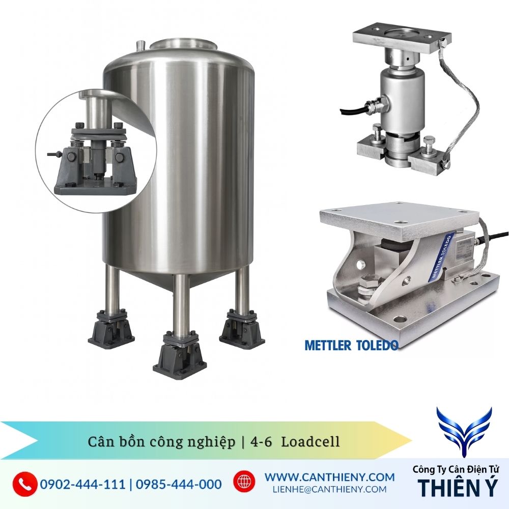 Hình ảnh cân bồn chuyên dùng cho tank lớn công nghiệp chính hãng