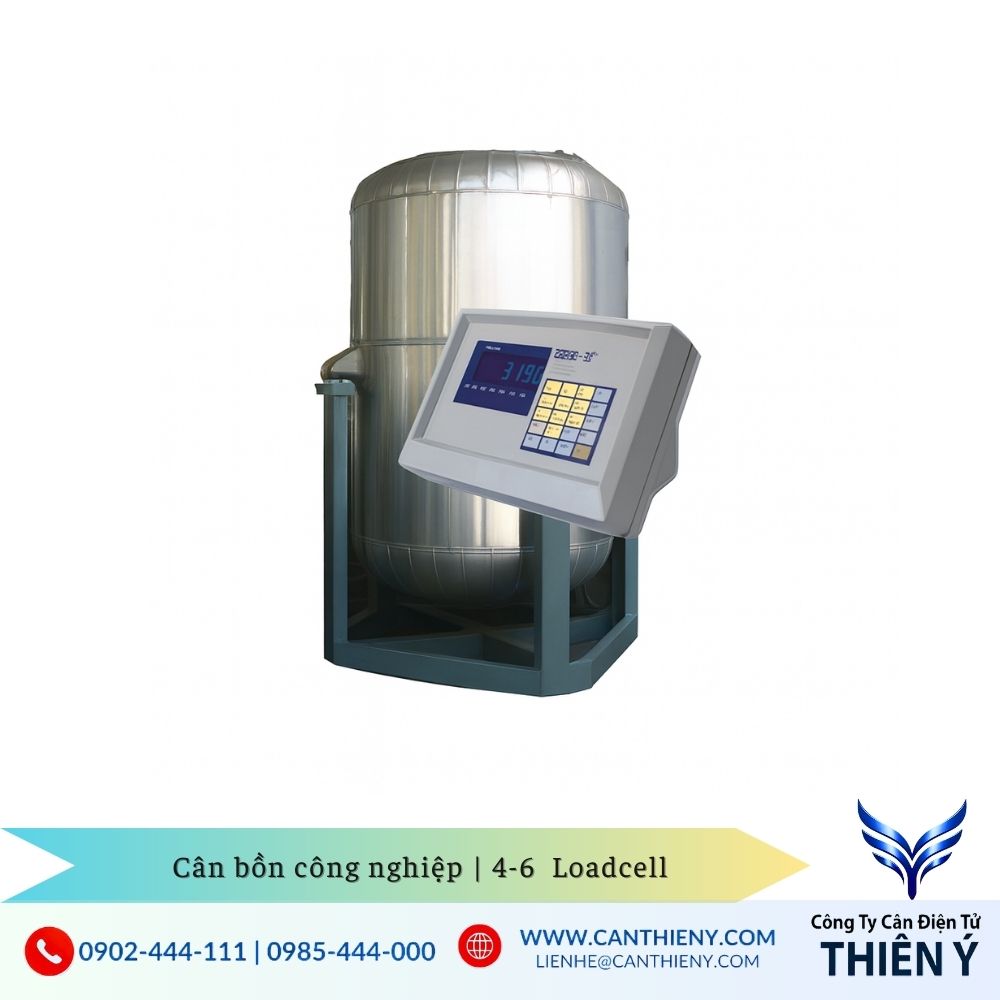 Cân bồn dùng trong công nghiệp hóa chất inox 316 chống ăn mòn
