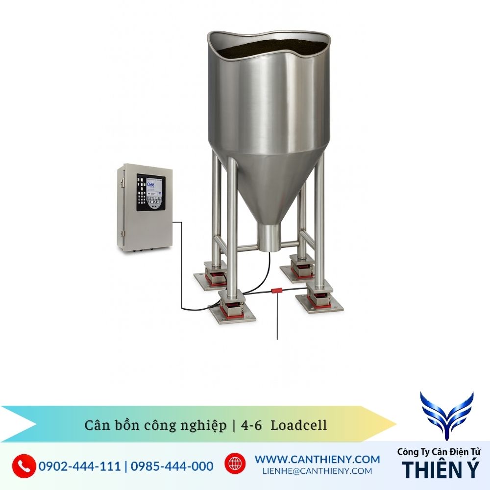 Cân bồn dùng trong công nghiệp sơn chính hãng, inox chống gỉ