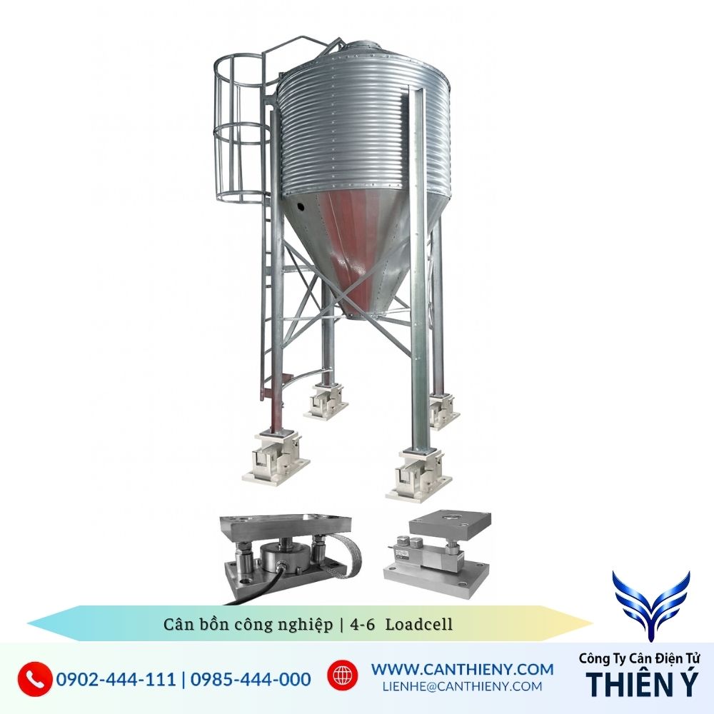 Cân bồn xi măng, bê tông chính xác cho nhà máy xây dựng