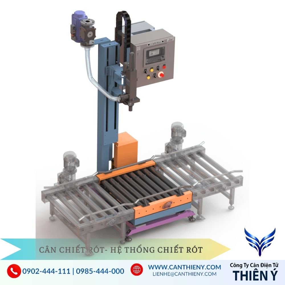 Cân chiết rót chất lỏng 1 vòi Thiên Ý chính hãng