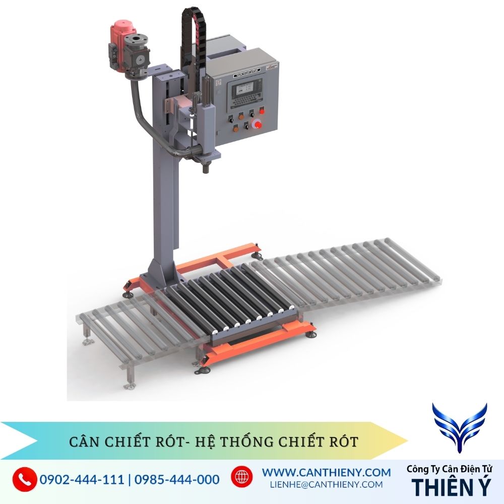 Cân chiết rót chất lỏng 100kg Thiên Ý chính hãng