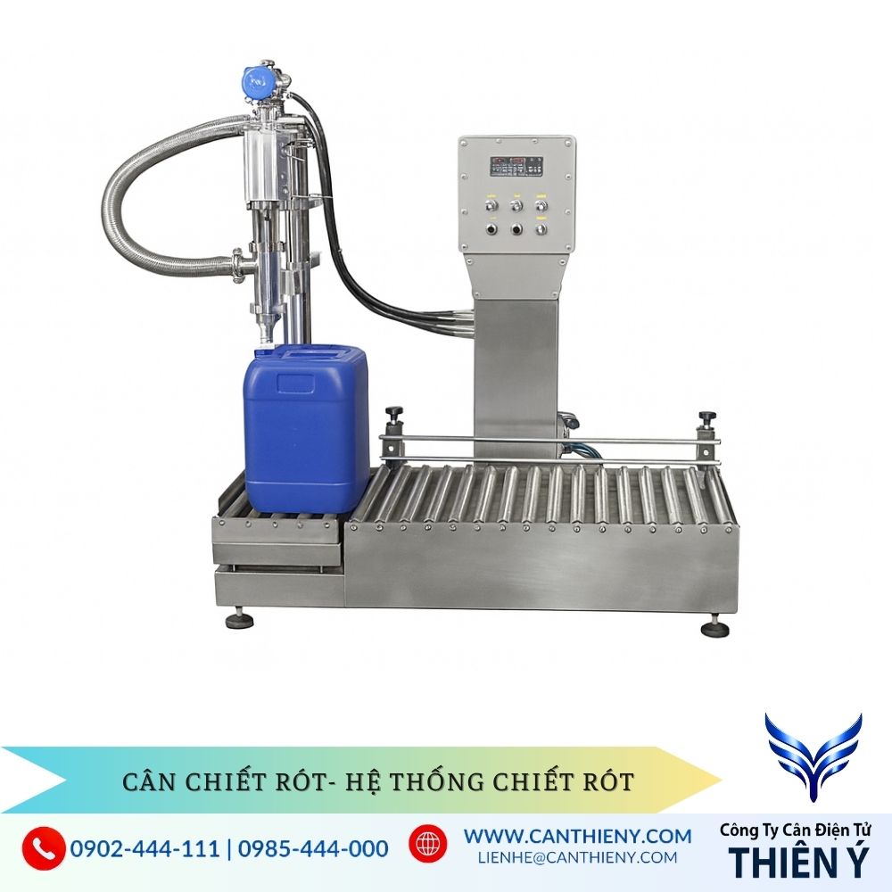 cân chiết rót chất lỏng 20kg chính hãng Thiên Ý