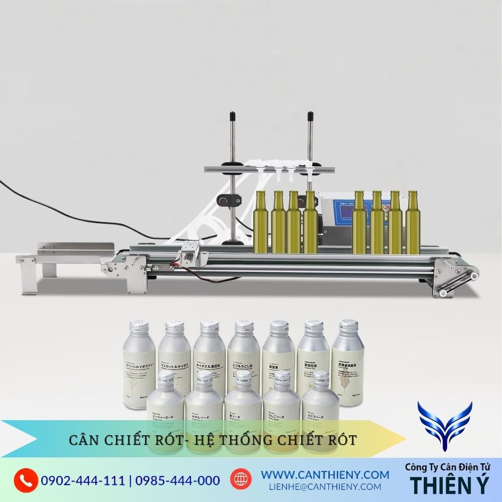 Cân chiết rót chất lỏng Modbus RTU Thiên Ý