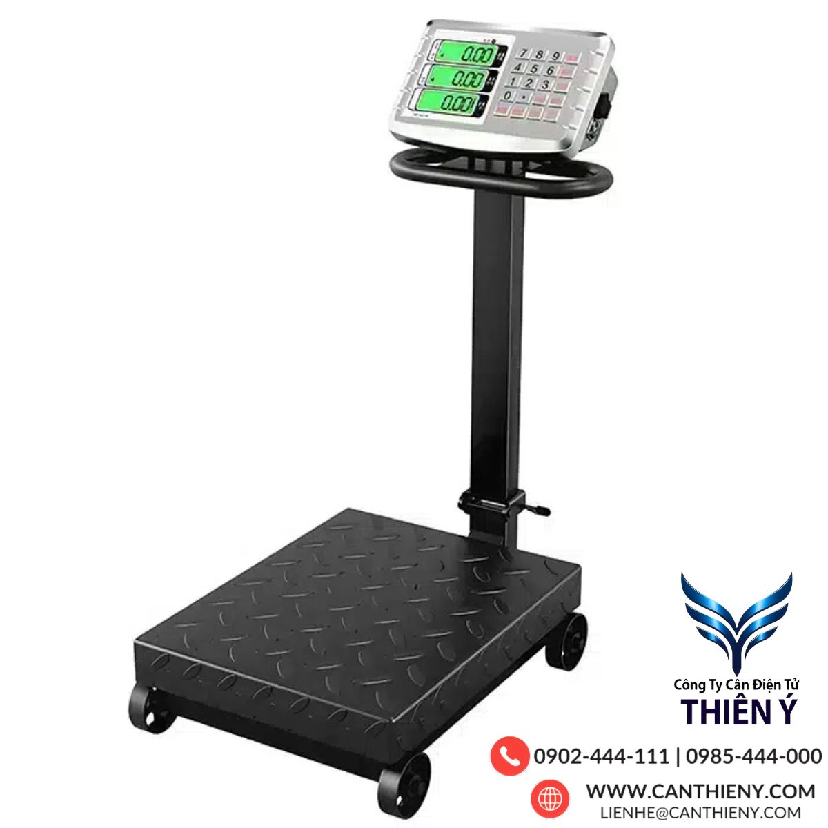Cân Điện Tử Có Bánh Xe Di Chuyển 30kg