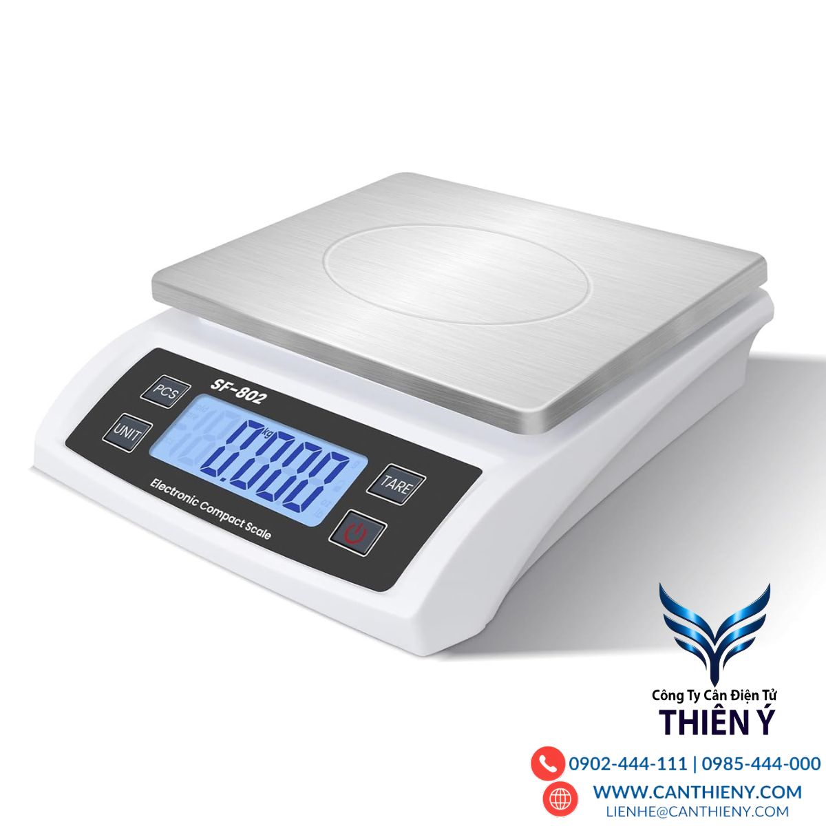 Cân điện tử có đèn nền LED 30kg